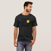 Mein Lieblings-Softball-Spieler nennt mich Bubbe j T-Shirt (Vorne ganz)