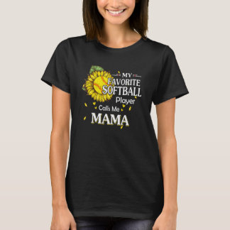 Mein Lieblings-Softball-Spieler nennt mich Mama Su T-Shirt