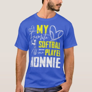 Mein Lieblings-Softball-Spieler nennt mich Nonnie T-Shirt
