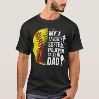 Mein Lieblings-Softballspieler nennt mich Vater Va T-Shirt