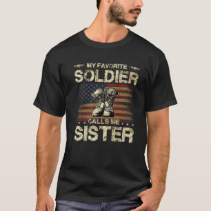 Mein Lieblings-Solider nennt mich Schwester Prou T-Shirt