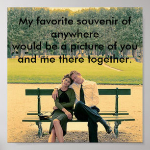 Mein Lieblings-Souvenir Poster