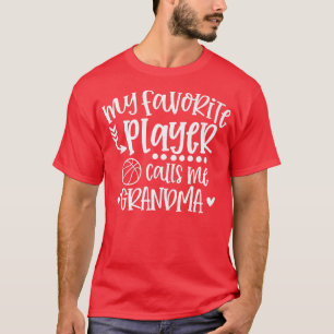 Mein Lieblings-Spieler nennt mich Großmutter Baske T-Shirt