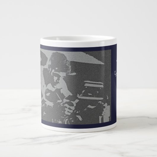 Mein Lieblings-Spinncoach Jumbo-Tasse (Vorderseite)