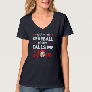 Mein Lieblings-Sport-Baseball-Spieler nennt mich M T-Shirt