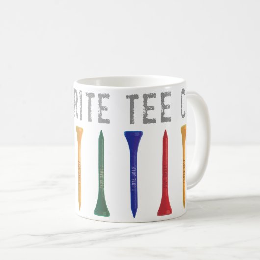 Mein Lieblings-T-Shirt-Cup-Geschenk Kaffeetasse (VorderseiteRechts)