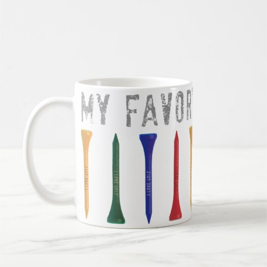 Mein Lieblings-T-Shirt-Cup-Geschenk Kaffeetasse (Links)