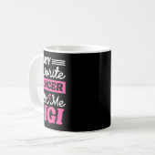 Mein Lieblings-Tänzer nennt mich Gigi Funny Mütter Kaffeetasse (Vorderseite Links)