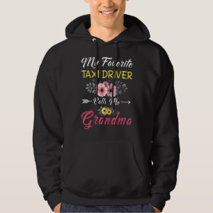 Mein Lieblings-Taxifahrer ruft mich Oma-Blume an. Hoodie