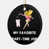 Mein Lieblings-Teilzeit Job Funny Elternhaus Keramik Ornament (Links)