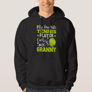 Mein Lieblings-Tennisspieler nennt mich Granny Mot Hoodie