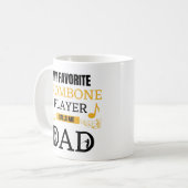 Mein Lieblings-Trombone-Player nennt mich Vater Kaffeetasse (Vorderseite Links)