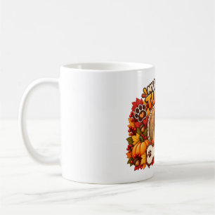 Mein Lieblings-Truthahn Lustiges Erntedankfest-Hun Kaffeetasse