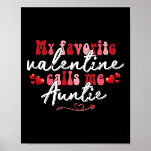 Mein Lieblings-Valentinstag nennt mich Tante Mutte Poster