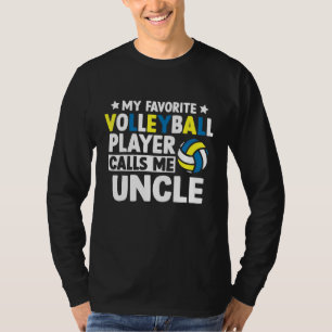 Mein Lieblings-Volleyball nennt mich Onkel Vaterta T-Shirt