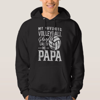 Mein Lieblings-Volleyball-Spieler ruft mich Papa a Hoodie