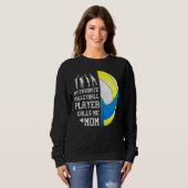 Mein Lieblings-Volleyballspieler nennt mich Mama 1 Sweatshirt (Vorne ganz)
