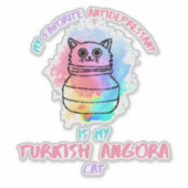 Mein Lieblingsantidepressivum ist meine türkische Aufkleber (Vorderseite)