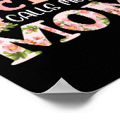 Mein Lieblingsarzt nennt mich Mama lustig medizini Poster (Ecke)