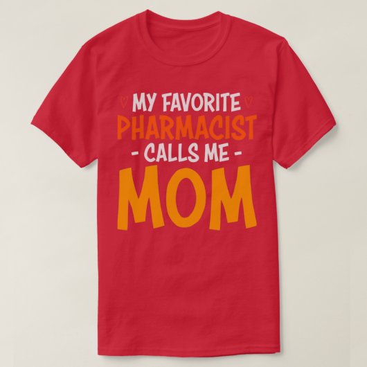 MEIN LIEBLINGSARZT RUFT MICH MAMA 4 AN T-Shirt (Design vorne)