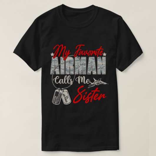 Mein Lieblingsautor nennt mich Schwester Stoluke A T-Shirt (Design vorne)