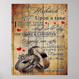Mein Lieblingsbrief-Geschenk Schreiben an ihn Poster