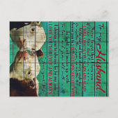 Mein Lieblingsbrief-Geschenk | Schreiben an ihn | Postkarte (Vorderseite)