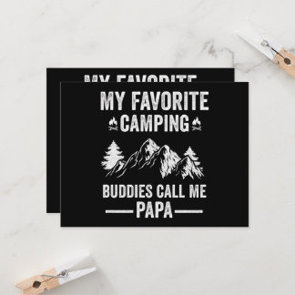 Mein Lieblingscampen - Kumpel nennen mich Papa Einladung