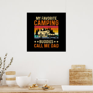 Mein Lieblingscampen - Kumpel nennen mich Papa Poster