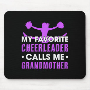 Mein Lieblingscheerleader nennt mich Oma Cheer Mousepad