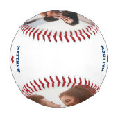 Mein Lieblingsfang Paar-Jubiläum 2 Foto Baseball (Rückseite)