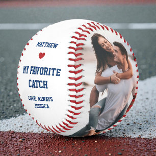 Mein Lieblingsfang Paar-Jubiläum 2 Foto Baseball