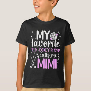 Mein Lieblingsfeldhockeyspieler Mimi Feldhockey T-Shirt