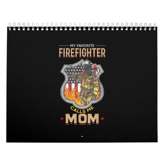 Mein Lieblingsfeuerwehrmann nennt mich Mama Feuerg Kalender (Titelbild)