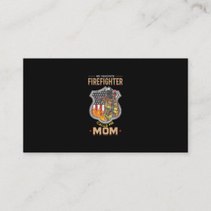 Mein Lieblingsfeuerwehrmann nennt mich Mama Feuerg Visitenkarte