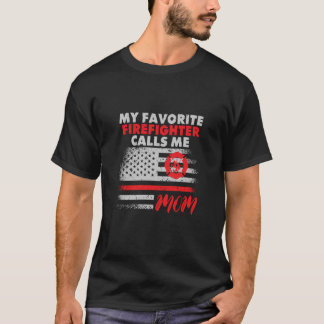 Mein Lieblingsfeuerwehrmann nennt mich Mama Firema T-Shirt