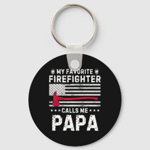Mein Lieblingsfeuerwehrmann nennt mich Papa Firema Schlüsselanhänger