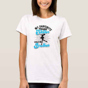 Mein Lieblingsfigur Skater nennt mich Bruder - Eis T-Shirt