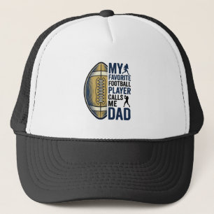 Mein Lieblingsfußballspieler nennt mich Dad Shirt Truckerkappe