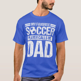 Mein Lieblingsfußballspieler nennt mich Dad Sohn v T-Shirt