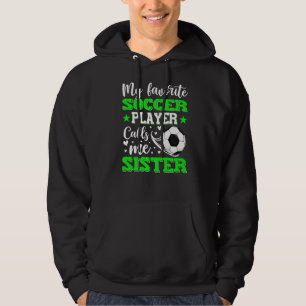 Mein Lieblingsfußballspieler nennt mich die Mutter Hoodie