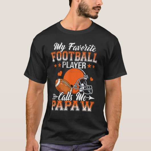 Mein Lieblingsfußballspieler nennt mich Familie Pa T-Shirt (Vorderseite)