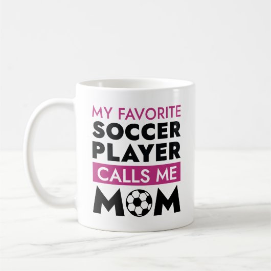 Mein Lieblingsfußballspieler nennt mich Mama Kaffeetasse (Links)