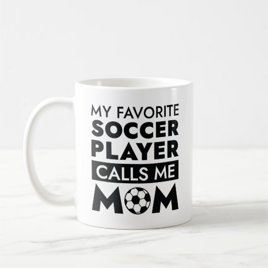 Mein Lieblingsfußballspieler nennt mich Mama Kaffeetasse (Links)