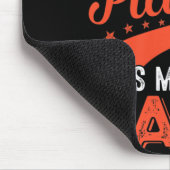 Mein Lieblingsfußballspieler nennt mich Nana Footb Mousepad (Ecke)