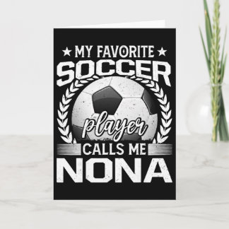 Mein Lieblingsfußballspieler nennt mich Nona  Karte