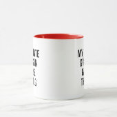 Mein Lieblingsgrandson hat mir diese Tasse lustig  (Zentrum)