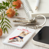 Mein Lieblingsheld Akryllischer Schlüsselanhänger (Vorderseite rechts)