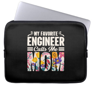 Mein Lieblingsingenieur nennt mich Mama Laptopschutzhülle