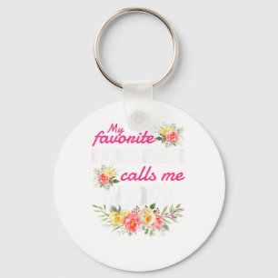 Mein Lieblingsingenieur nennt mich Mama Schlüsselanhänger